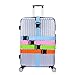 Hibate Luggage Strap Suitcase Baggage Travel Belts - Green, Pack of 2