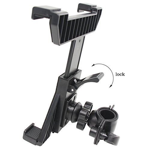 Xcellent Global Universal 7"-11" Tablet Pad Holder for Mic Microphone Stand, Bike Bicycle Mount CA039