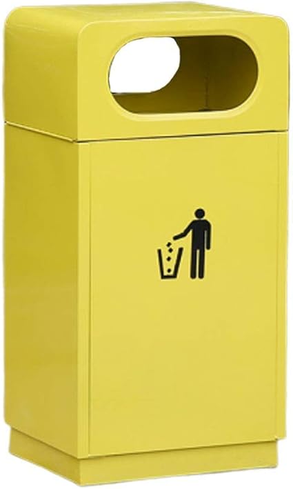 HYRGLIZI Bote de Basura Bote de Basura para Exteriores Cubo de Basura