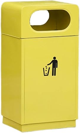 HYRGLIZI Bote de Basura Bote de Basura para Exteriores Cubo de Basura
