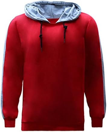 Arichtops Man Splice Hoodies Soprts Tracksuit Sweatshirt Male Basketball Hiking Baseball Long Sleeve T-Shirt Top Blouse