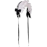 COSDREAMER Womens Maid Cosplay Headband Lace Flower Headwear