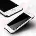 iCarez [White Full Cover Glass] Screen Protector for iPhone 7 Plus 5.5” Highest Quality Easy Install [ 1 Pack 0.33MM 9H 2.5D] with Lifetime Replacement Warranty - Retail Packaging