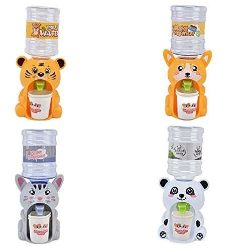 Water Dispenser,Mini Plastic Water Dispenser Toy Simulation Animal