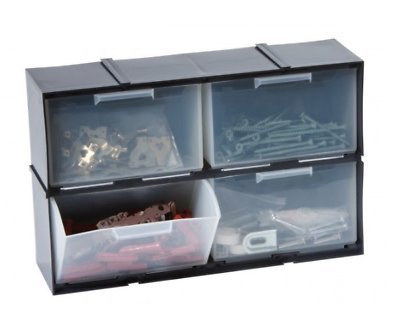 Small Large Drawer Storage Cabinet Workshop Metal Parts Bin