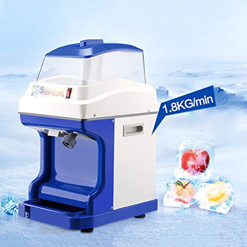 Xinjin Elektrische Eiscrusher Einstellbare Dicke Hochleistungs-Edelstahl-Schneekegelmaschine für Eiscreme-Eisrasierer… – Bild 3