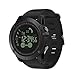 T1 Tact Military Grade Super Tough Smart Watch Outdoor Sports Talking Watch Mens Digital Sports Watch Waterproof Outdoor Pedometer Calorie Counter Multifunction Bluetooth Smart Watch (Black)