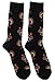Socksmith Men's Christmas Holiday Crew Socks (3Pr) Halloween, Thanksgiving, Christmas