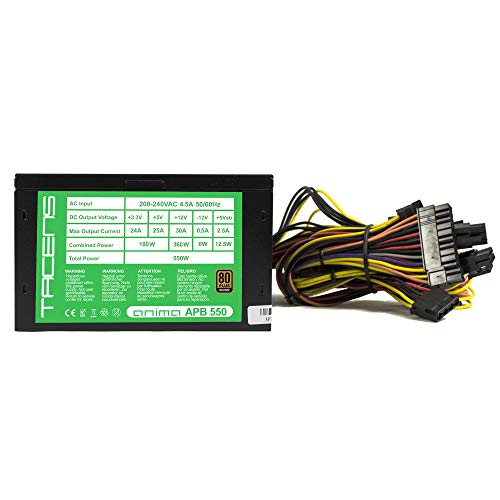 Tacens-Anima-APB550-Fuente-PC-550W-ATX-12V-PFC-Activo-80Plus-Bronze-Negro