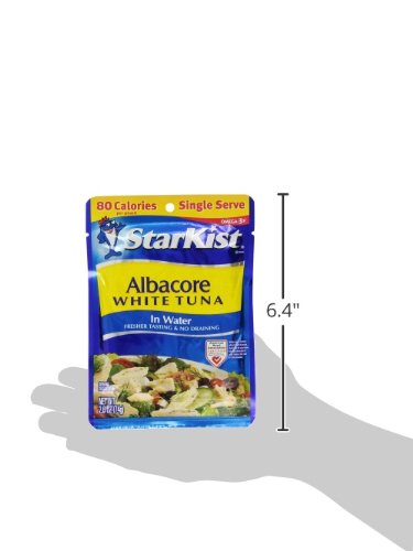 STARKIST ALBACORE WHITE TUNA IN WATER – 2.6 OZ POUCH