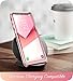 i-Blason Cosmo Series Case for Galaxy S9 (2018 Release), Slim Full-Body Stylish Protective Case with Built-in Screen Protector (Pink)