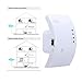 DHMXDC Wireless-N Mini Wifi Repeater WLAN 802.11n/b/g Network Range Expander 300m 2dbi Antennas Signal Boosters Wps (300Mbp Repeater)