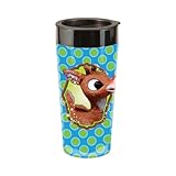Rudolph 16 Oz. Plastic Travel Mug