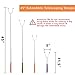 Aoocan Marshmallow Roasting Sticks Set of 12 Extend 45