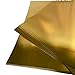 KODAMAA 12“x12”Square Art Craft Gold/Silver Cardstock, Multipurpose Shimmer Metallic Paper Perfect for Festival Crafting, Party Decoration, Gift Packaging (24 Sheets) (Bright Gold)