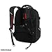 SWISSGEAR 5358 USB Charging SCANSMART ULTIMATE Organization LAPTOP PROTECTION BACKPACK - BLACK/RED