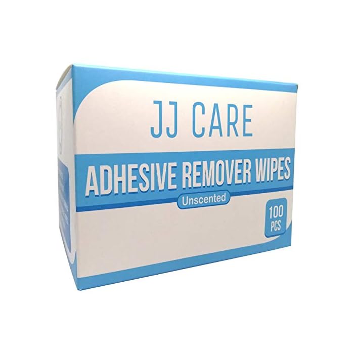 [Pack of 100] Premium Adhesive Remover Wipes 6 x 5.5 inches