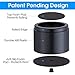 iPrimio Bed Risers - Round, 3 Inch Lift, Heavy Duty, 4 Pack, Up to 10000lbs - Raising Blocks, Furniture Lifts for College Dorm Rooms, Couches, Tables, Desk - Safe, Sturdy