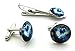 Mens' Silver Set of Cufflinks and Tie Clip Wedding Doctor Who TARDIS Starry Night Gift Box