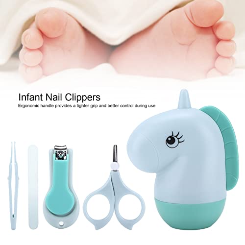 Baby Nail Kit, Cute Cartoon Shape Tighter Grip Infant Nail Clippers for