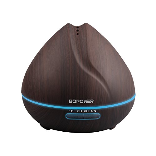 2017 Model 400ml Essential Oil Diffuser, GooBang Doo Bopower DT-1522-X Aromatherapy Essential Oil Diffuser Humidifier for Home Office Baby Bedroom Living Room Yoga