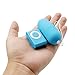 Mini Pocket Massager with Remote Control Color Blue