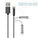 MixcTech Lightning USB Cable iPhone Charging Cable 3.3 FT Metal Durable Lightning Cords for most phones such as iPhone 8 8 Plus 7 7 Plus 6 6 Plus iPad iPod