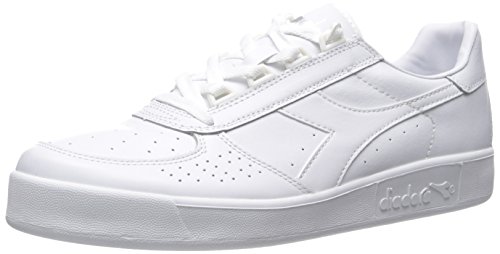 Diadora Men's B.Elite Court Shoe, White/Optical/White Pristine,8 M US