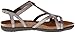 NAOT Women's Dorith Sandal Silver Threads Leather 9-9.5 N-M US