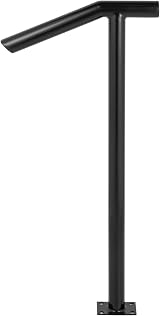 VEVOR Round Type Metal Handrail 2 Steps Outdoor 18 x 38 In LTFS2BXYGLZHS0001 view 8
