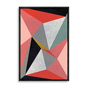 SIGNFORD Framed Canvas Home Artwork Decoration Golden Abstract...