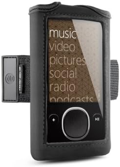 DLO - Philips Neoprene Action Jacket Case with Adjustable Armband for Zune 80GB/120GB, Black, DLZ57627/17