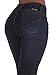 Style N545-1A-BT– Colombian Design, Butt Lift, High Waist, Boot Leg Jeans