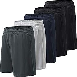 MCPORO Mens Athletic Shorts with Pockets Quick