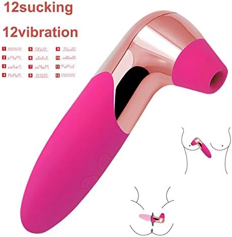 Stimulation Suck Waterproof Wireless Clitorial Sucking Stimulation Toys Vibrate Oral Tongue Simulator, Vibration Wand
