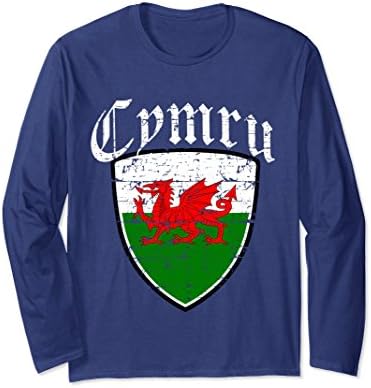 Unisex Welsh Gifts Cymru Wales Flag Sweatshirt Medium Navy