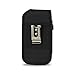 PLUS SIZE Rugged Heavy Duty Nylon Canvas Protective Cell Phone Case Pouch (With Metal Belt Clip Belt Loop and Snap Closure)
for Motorola Droid X / Samsung Galaxy S1 Epic/ Vibrant / Samsung Galaxy S2 / T989 Hercules / Epic Touch / Skyrocket / i777 (Plus Size Fits With A Single Layer Protector On It)