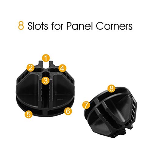 URBEST Wire Cube Connectors, Wire Cube Plastic Connectors for Modular