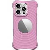 CASETiFY Ripple Mirror Case for iPhone 16 Pro [Silicone/Reflective/2X Military Grade Drop Tested/Compatible with Magsafe] - Radish