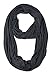 corciova Light Weight Infinity Scarf with Solid Colors