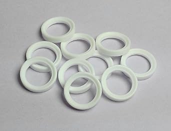 1" PTFE Sanitary Clamp Gasket – 450°F, For Dairy/Brewing Tri Clover Fittings – SCI S7740MPG010