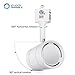LEONLITE Dimmable LED Track Lighting Heads, 18W(135W Eqv.), 1400lm, Hardwired H Type Track Light Head, Aluminum, CRI90+, 38° Beam Angle, ETL & Energy Star Listed, 5000K Daylight, Pack of 4, Black