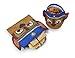 Paw Patrol Reusable Sandwich and Snack Bags Set - Eco Friendly, Zip Closure Bags - Kids Friendly Design for Boys or Girls - Dishwasher Safe, BPA Free Design -Set of 2-1 Large/1 Small, Chase