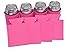 QualityPerfection Beer Blank Can Cooler Sleeve, Coolies (25 Pack) Foam Sublimation,HTV Insulated, Collapsible For DIY Customizable, Favors, Parties, Events or Weddings (25, Pink)
