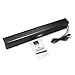 EIVOTOR 18'' USB Powered Mini Soundbar Speaker for Computer Desktop Laptop PC, Black