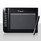 Ugee M1000L Digital Graphics Drawing Tablet with 10 x 6 Inch Drawing Area 2048 Levels - Black