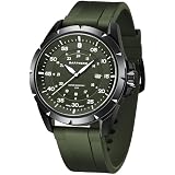 Orologio Uomo SAPPHERO Al Quarzo Giapponese – Cinturino Silicone Nero Impermeabile 5ATM