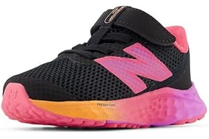 New Balance Unisex-Child Fresh Foam Arishi V4 Hook & Loop Running Shoe