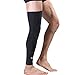 HuiYee Sports Compression UV Long Leg Sleeves for Running Basketball Football Cycling and Other Sports(3 Sizes, 1 Pair)