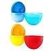AOYITE 32-ounce Plastic Bowls Reusable BPA Free Dishwasher Safe for Cereal, Soup, Rice, Salad, Snack in Kids Multi-color Dinner Sets